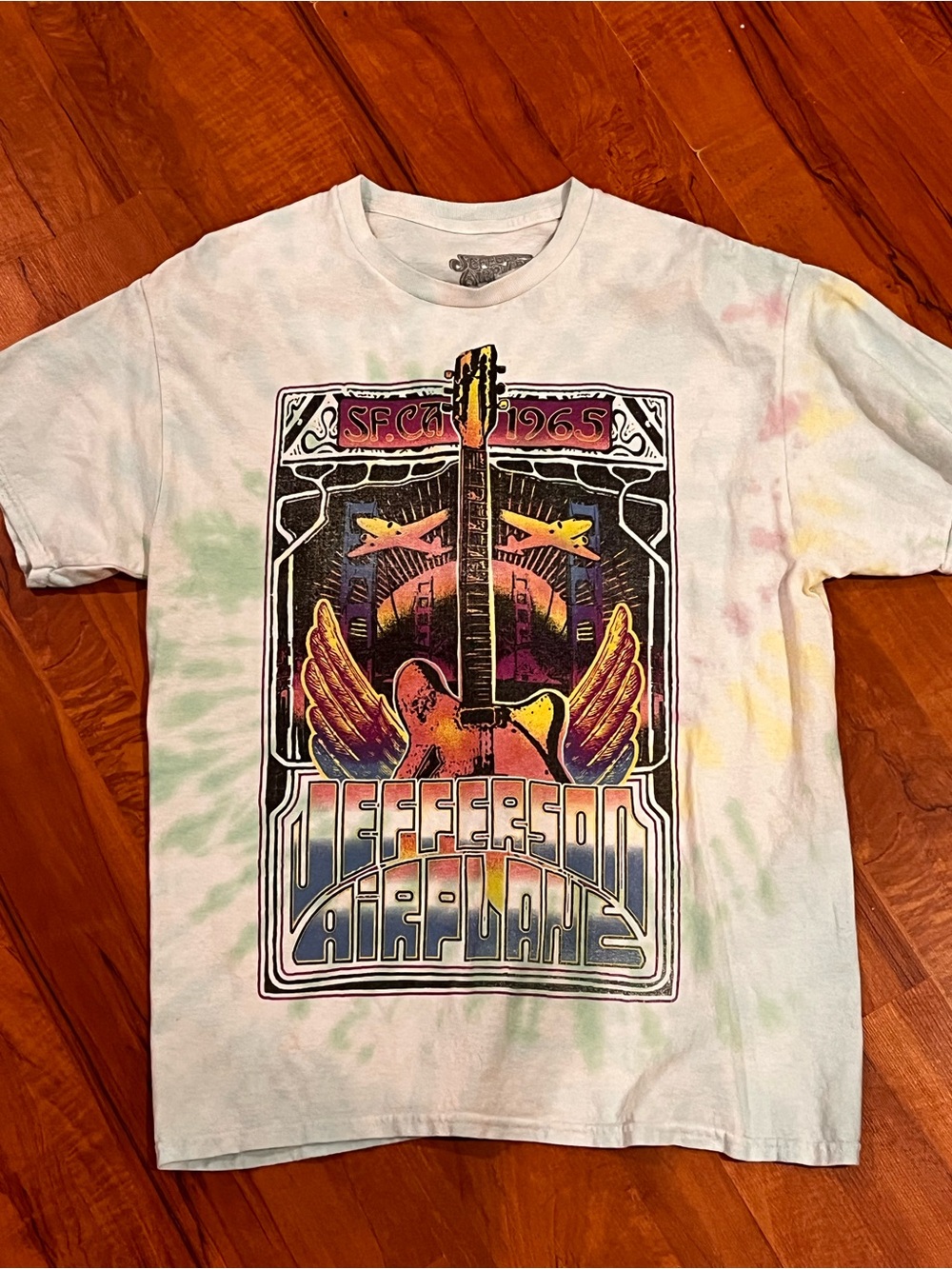 Grateful Dead Graphic Tie-Dye Short Sleeve Tee Large